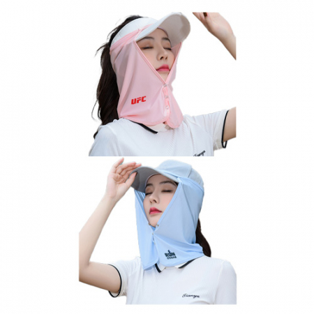 캡모자 거치형 자외선 차단 마스크 H653 #2