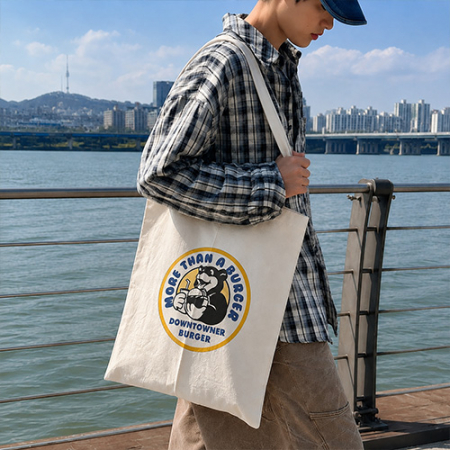 루티네 데일리 무지 캔버스백 에코백 (중 31.5x36) #2