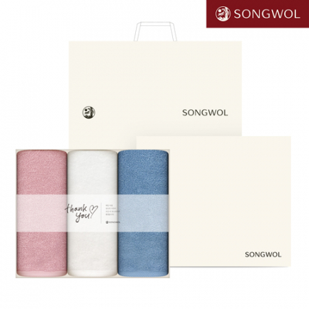 송월 크라운 무지40 (180g) 3P 고급형 띠지세트 #2