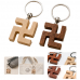 작은이미지: [절마크 키링]고급메탈고리/360도회전/개별OPP/인쇄가능/2가지색상 #3