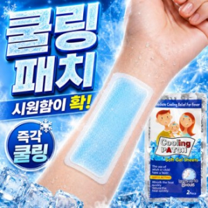 주니스 쿨링 붙이는 패치 2P 아이스쿨패치 여름판촉물