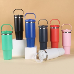 코스모 핸들 텀블러 304스텐 900mL