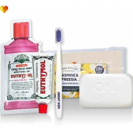 유시몰 유덴트세트 15호(치약20g+알칫솔1개+가글15ml+엘지보타닉온더바디비누) #3