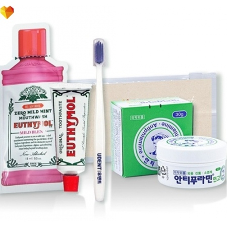 유시몰 유덴트세트 14호(치약20g+알칫솔1개+가글15ml+유한양행안티푸라민연고) #5