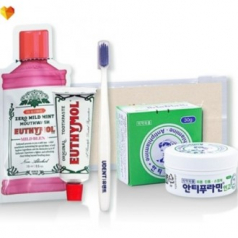 유시몰 유덴트세트 14호(치약20g+알칫솔1개+가글15ml+유한양행안티푸라민연고)