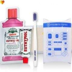 유시몰 유덴트세트 12호(치약20g+알칫솔1개+가글15ml+구급키트밴드고급형)