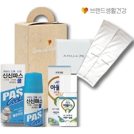 쿨아이스세트 브생건127호(신신제약 롤온 쿨연고+아물디 모기약물파스+아쿠아쿨토시) #2