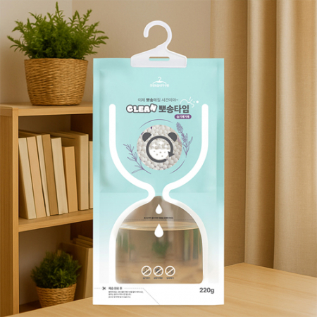 클린뽀송타임 옷걸이형 습기제거제 220g(10개입) #3