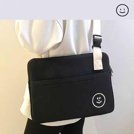 스마일 로고 아이패드 노트북 가방 #2