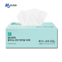 모나리자 뽑아쓰는 간편3겹 키친타올 100매