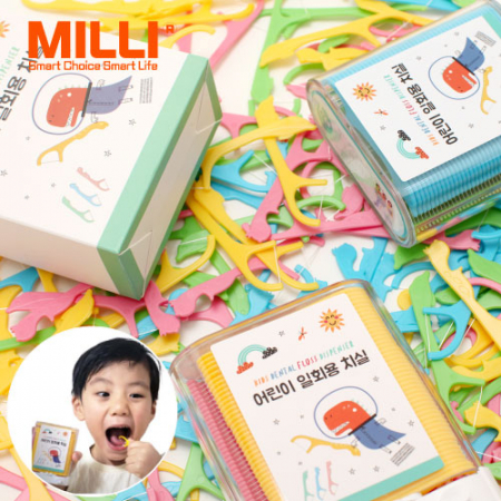 milli 어린이 일회용 치실 디스펜서 88P #2