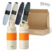 작은이미지: 스테이24 스포홀릭텀블러 크림450ml+PGA 친환경그린 3단수동 경량스키니 #2
