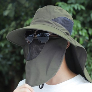 360 페이스캡 썬바이저 워터파크 햇빛가리개 농부모자 농사모자 썬캡