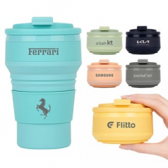 [폴베어 코리아] 루트 접이식 실리콘 텀블러 500ml