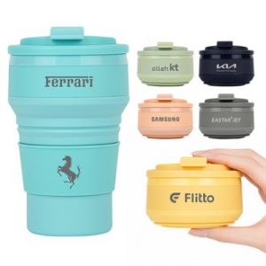 [폴베어 코리아] 루트 접이식 실리콘 텀블러 500ml