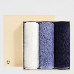 송월타올 블루밍40 수건 3매입 선물세트 답례품