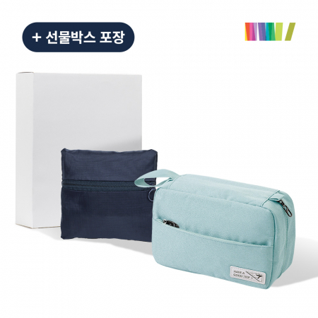 (행잉세면 워시백+파인캐쥬얼 폴딩백)세트 #4