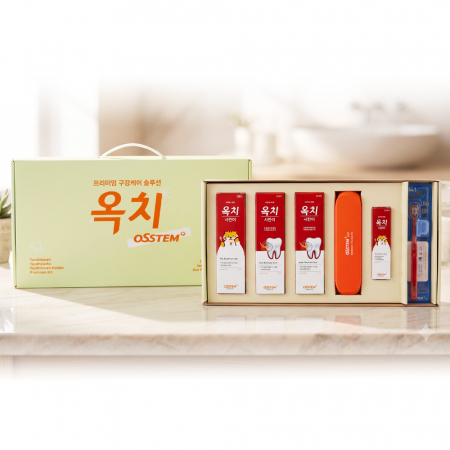 오스템 옥치 치약 칫솔 여행용 칫솔치약 7종 선물세트 #2
