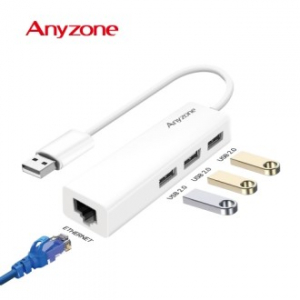 애니존 4포트 기가비트 이더넷 허브 ANY-HUB11 USB-A