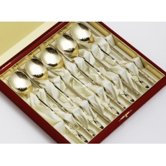 JJ805 제노바 송학 티타늄 5벌 수저세트 (비단)