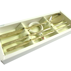 JJ803-I 제노바 송학 티타늄 1벌 수저세트 #2