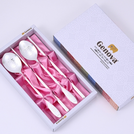 JJ201k 제노바 장수거북 은수저세트 (종이) #2