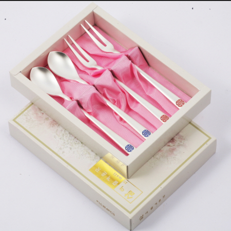 JJ206. 제노바 명품 은티스푼 세트 티포크세트 4P #2