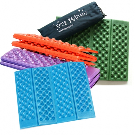 4단접이식 휴대용방석 야외용 사우나 미니 다용도 방석 주머니포함 #2