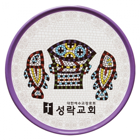원형 멜라민 냄비받침 #4