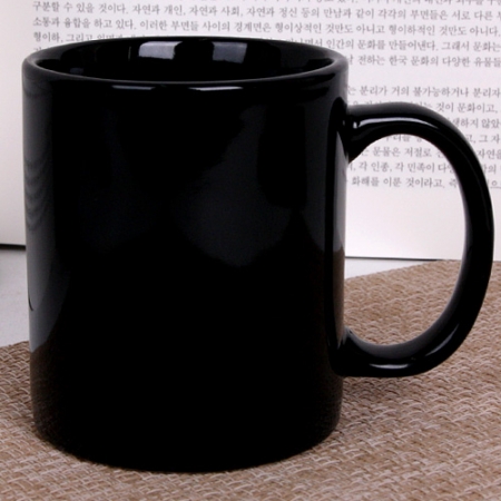 일자 블랙 머그 320ml // 국산 #4
