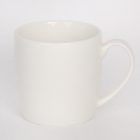 U자 백자 머그 330ml // 국산 #2