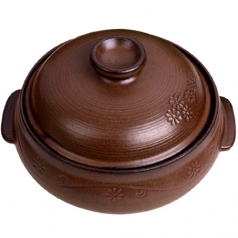 웰빙 내열 뚝배기 3호 (국내산)