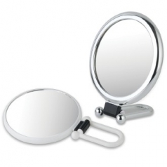 손잡이탁상 거울 HM-330 / 2배 확대 양면 거울