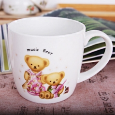 커플 곰 머그 320ml // 국산