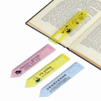 연필 책갈피자 12CM (칼라)