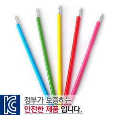 육각 지우개 연필