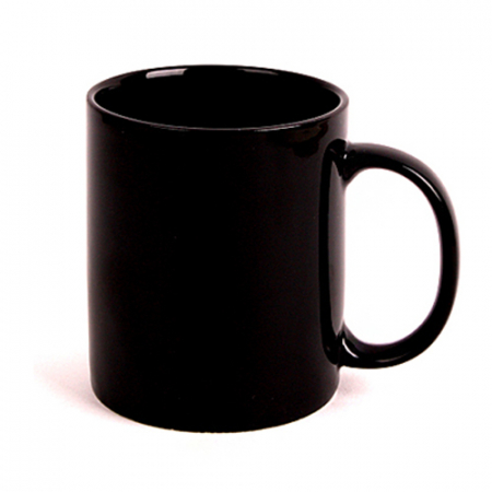 기본 직선블랙 일자 머그 #2