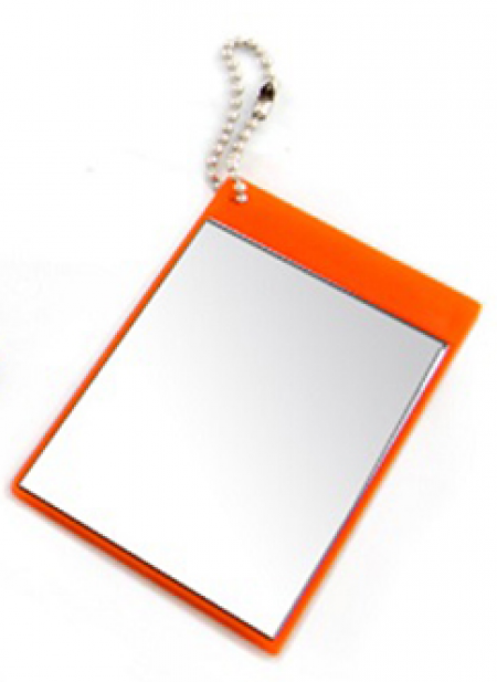 ST-65 체인 휴대 사각손거울 #2