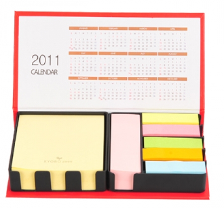 양장 점착 메모함 (H- 17) - 오색지 100매 #2