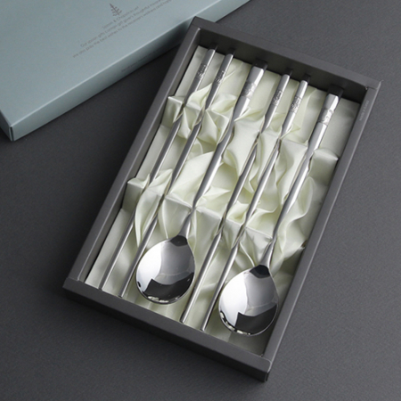 장수 올광 수저 2P (종이케이스) #2