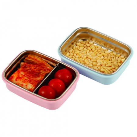 스텐도시락 이중 밀폐용기 (분리형) - 중 #3