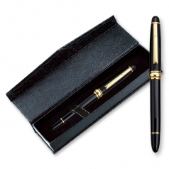 블랑스 금장 수성 볼펜 자석 케이스 포함 볼펜