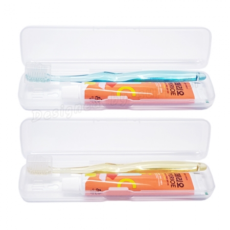 치과용 크리스탈 캡 미세모+페리오 / 칫솔 치약 세트 #4