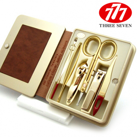 쓰리세븐  골드 손톱 깎이 세트 #3