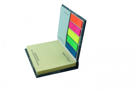 하드 커버 (Y- 12) - 점착메모지 상하단 형광 필름 #3