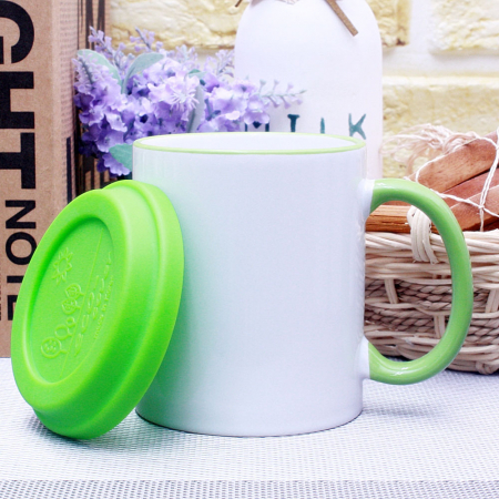 오키 핸들 플라 뚜껑 매직 머그컵 #2