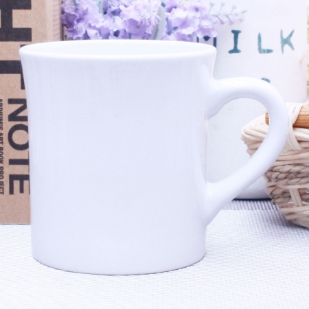 뉴 트럼펫 베이직 화이트 머그 #2