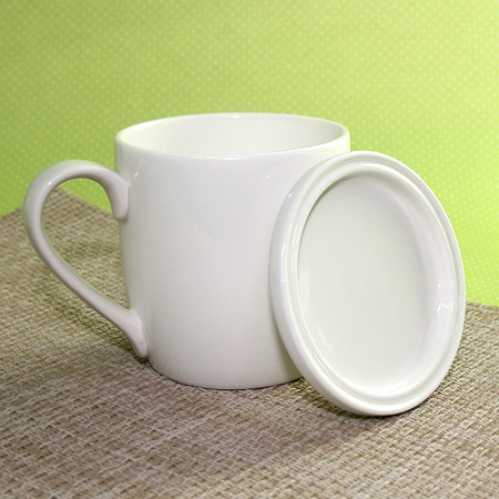 베이직 U자 뚜껑 머그 #4