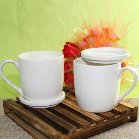 베이직 U자 뚜껑 머그 #7