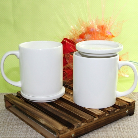 베이직 일자 뚜껑 머그 ( 머그컵) #5